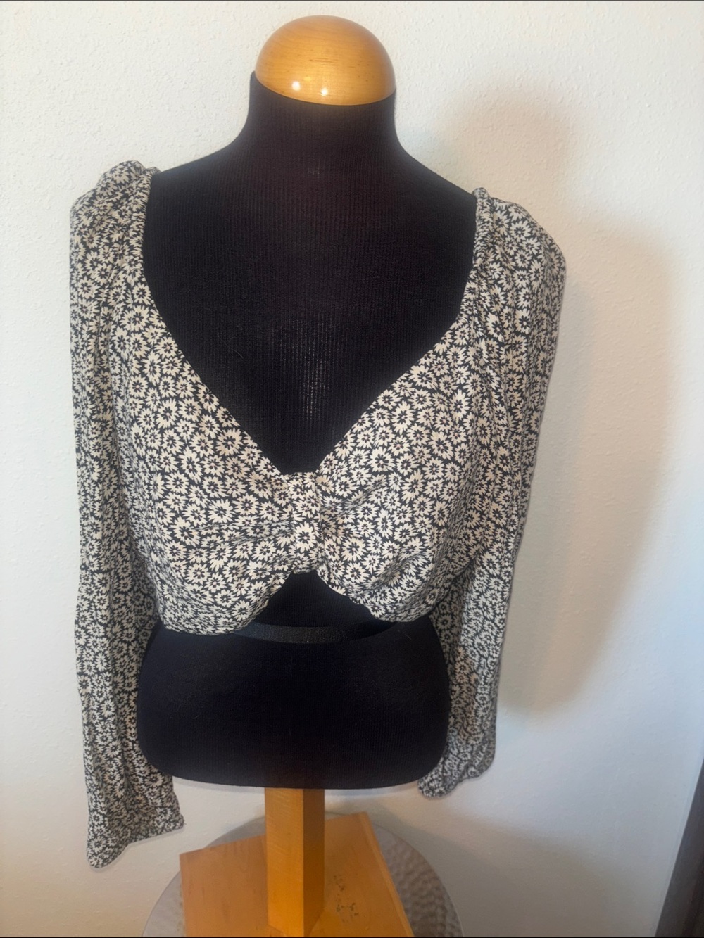 American Eagle Smocked Back Crop Top size XXL